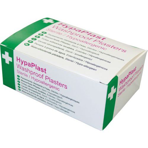 Pansements Ã‰tanches Roses Plusieurs Tailles Boîte De 100