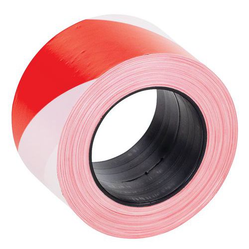 Ruban De Signalisation 500mx50mm Rouge/blanc