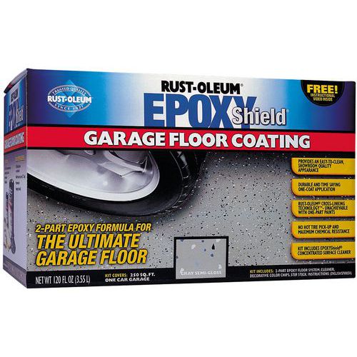 Revêtement pour sol de garage EpoxyShield Maxx - Rust Oleum Revêtement pour sol de garage EpoxyShield Maxx - Rust Oleum