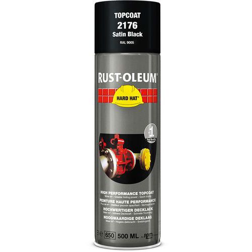 Aérosol De Peinture Industriel 500ml Noir Satiné Ral9005