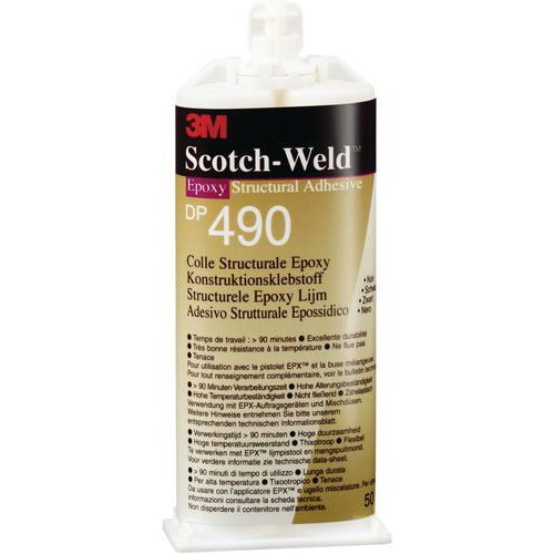 3m 1 Colle Structurale Scotch-weldâ„¢ Dp490 - Noir - 50 Ml - 3mâ„¢ 3M
