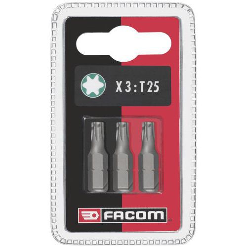Facom 5 Lot De 3 Embouts Pour Vis TorxÂ® Ex.1 - Facom Facom