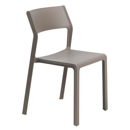 Chaise Polypropylène Trill Taupe