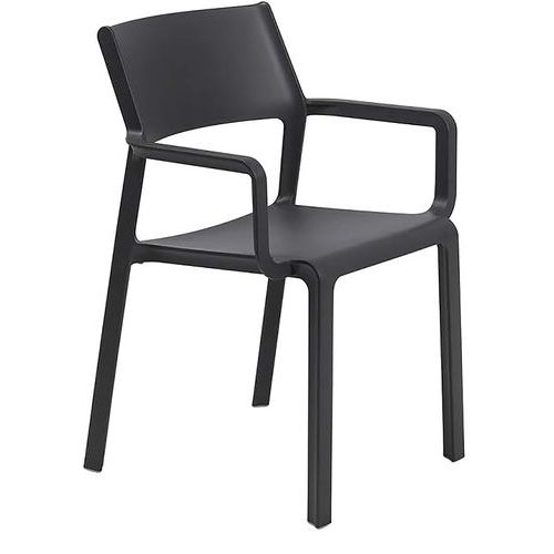 Fauteuil Polypropylène Trill Anthracite