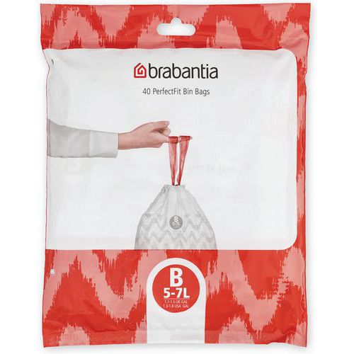 Brabantia 10 Sac Poubelle 5 à 7l - Brabantia