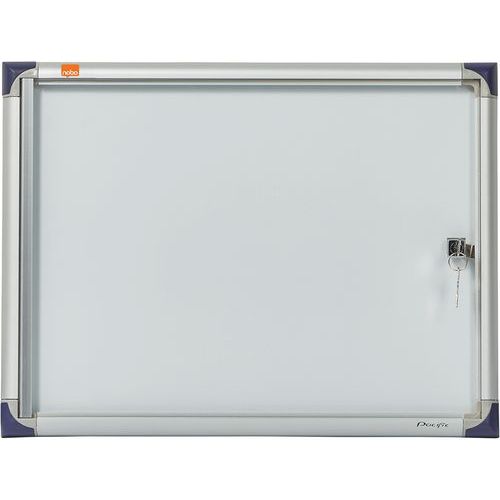 Vitrine d'intérieur extra plate Nobo à fond magnétique, 2 x A4 Vitrine d'intérieur extra plate Nobo à fond magnétique, 2 x A4