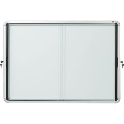 Vitrine D'affichage D'intérieur Nobo à Fond Magnétique 8 X A4