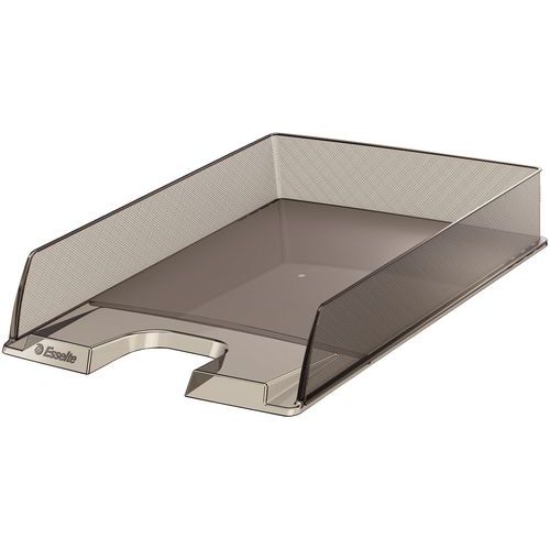 Corbeille à Courrier Esselte Europost Noir Transparent