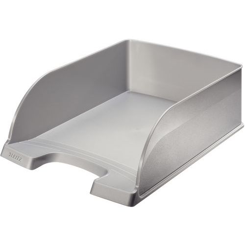 Corbeille à Courrier Leitz Plus Jumbo Argent