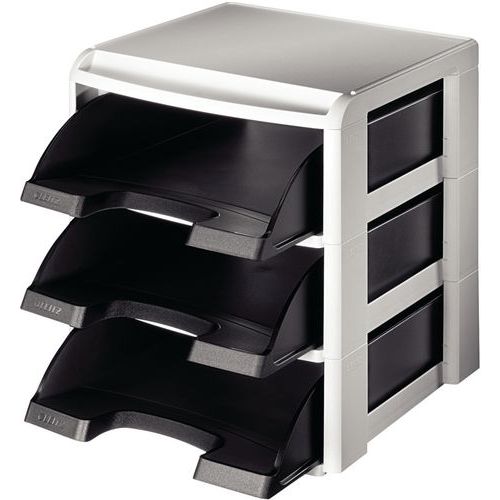 Module Leitz Pour Corbeille à Courrier Leitz Plus Noir