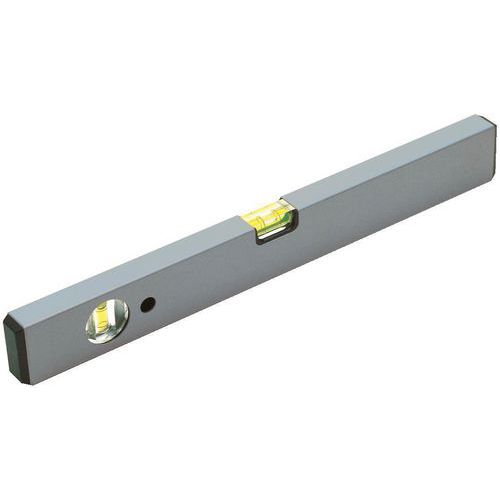 MOB - Niveau rectangulaire Aluminium 40cm - Précision et Durabilité - Instrument de mesure professionnel