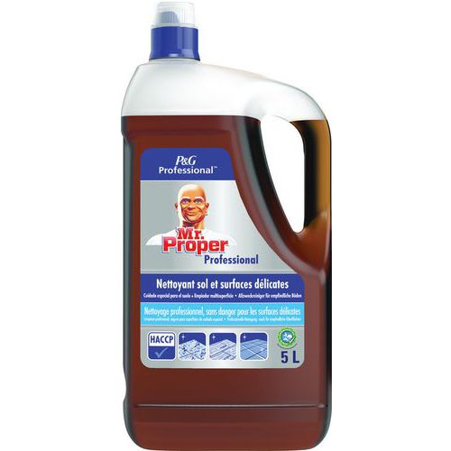 Nettoyant Sol Et Surface Délicate 5l Mr Proper Professional