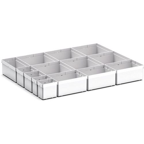 Bott 1 Bacs Rangement Cubio Ekk-65100 14 Compartiments - Bott