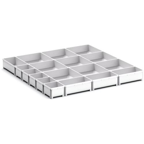 Bott 1 Bacs Rangement Cubio Ekk-6675 18 Compartiments - Bott