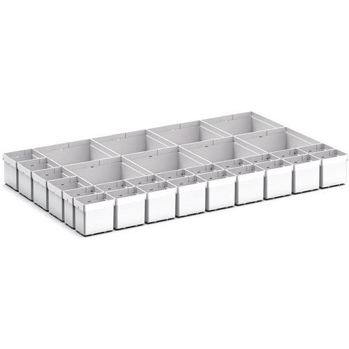 Bott 1 Bacs Rangement Cubio Ekk-85100 30 Compartiments - Bott