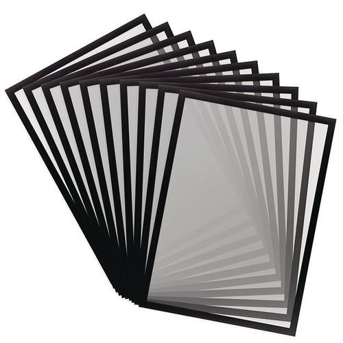 Cadre D'affichage Magnetique Magneto A3 Noir