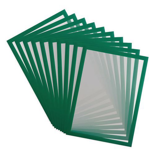 Cadre D'affichage Magnetique Magneto A4 Vert