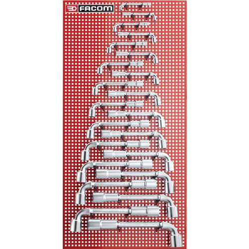 Facom 1 Jeu De Clé à Pipe Débouchées Et En Pouces Facom