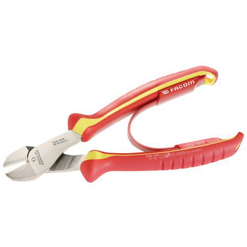 Facom 1 Pinces Coupantes Diagonales - Hautes Performances - Isolées 1000 Volts Facom