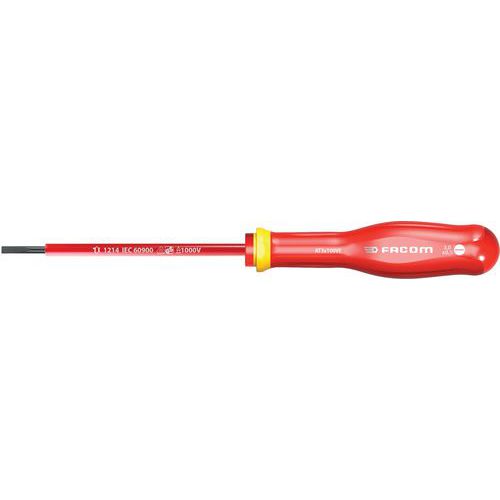 Facom 1 Tournevis ProtwistÂ® Isolés 1000 Volts Pour Vis à Fente Facom