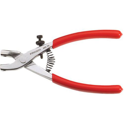 Facom - Pince circlips becs interchangeables Droit - 160g - Coupe Précise