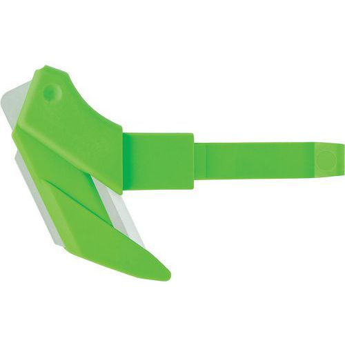 Klever - Tête de remplacement large avec grattoir - Acier - Pour cutter de sécurité