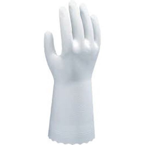 Showa - Gants de protection chimique B0700 Blanc - Taille L (9) - PVC - Normes EN 374-1, 374-2, 374-3 Type C, 374-5 Virus, 388 2000X