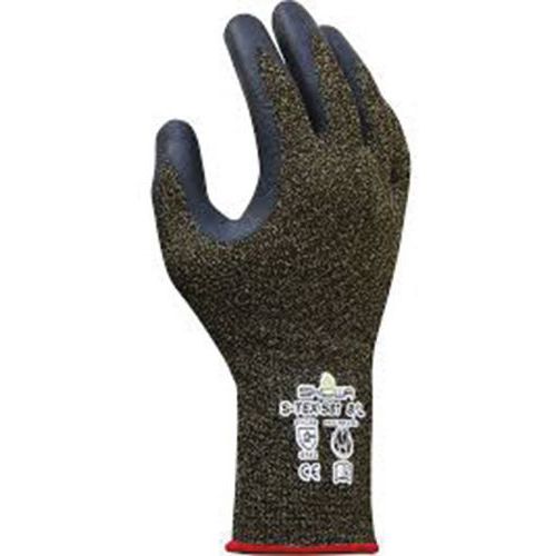 Showa - Gants S-TEX581 Taille XL - Protection Coupure Niveau 5 - Résistants aux Lacérations - Paume Enduite Nitrile