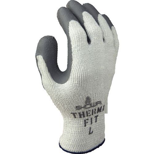 Showa - Gants 451 Taille S - Protection Thermique Latex Gris - Idéal Froid