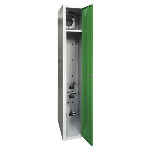 Armoire Séchante Industrie Propre - 1 Colonne - À Clé Vert