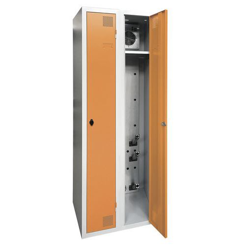 Armoire Séchante Industrie Propre - 2 Colonnes - À Moraillon