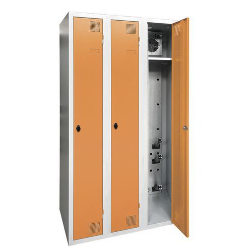 Armoire Séchante Industrie Propre -3 Colonnes - À Moraillon