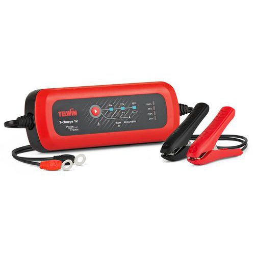 Telwin - Chargeur de batterie T-Charge 6/12 V - 50 Hz - 1 an de garantie