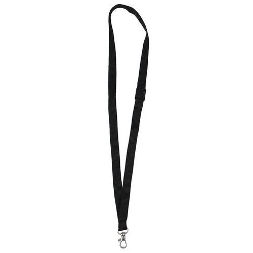 Cordon Sécurisé Pet Recyclé 15 Mm - Noir