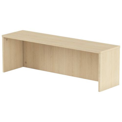 Rangement Idel Pour Bureau Profondeur 120 Cm Chêne Clair