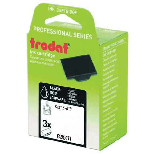 Recharges Noires Pour Plaque :85x55mm