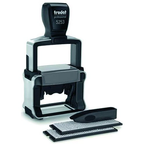 Tampon Typo 6 Lignes Métal 5253 - Trodat