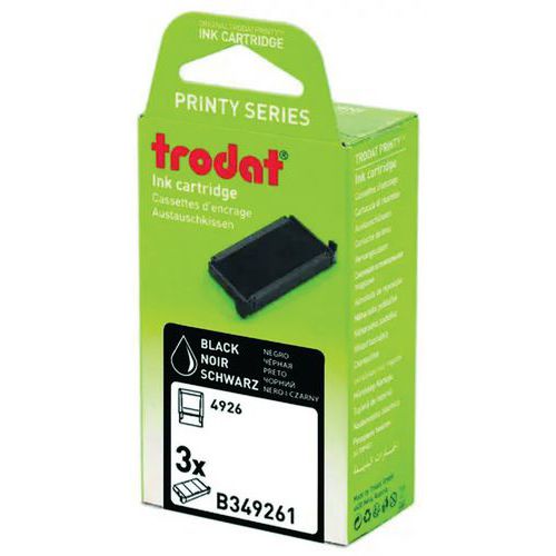 Recharges Noires Pour Tampons Montures Speciales