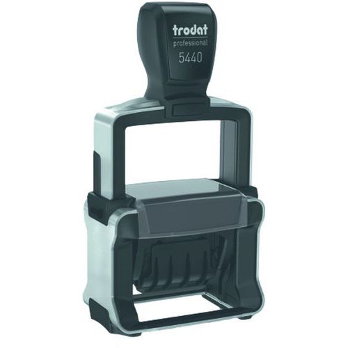 Tampon Personnalise Dateur 4mm Plaque 49x28 Mm