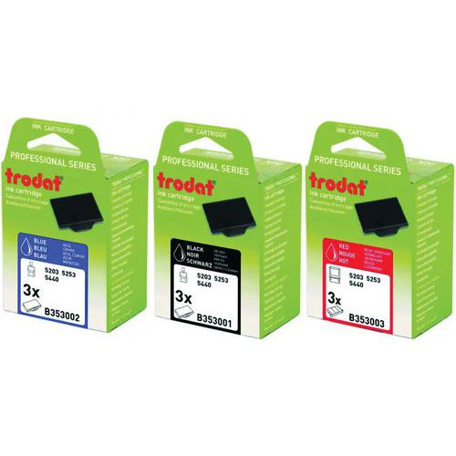 Recharges Noires Pour Tampons Et Dateurs Metalliques