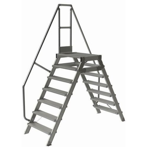 Passerelle Fixe 7 Marches 800mm. Incli 60 Â°
