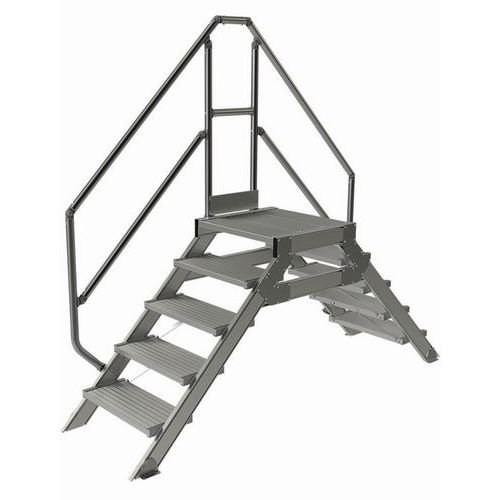 Passerelle Fixe 5 Marches 600mm. Incli 45 Â°
