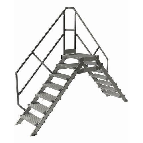 Passerelle Fixe 7 Marches 600mm. Incli 45 Â°