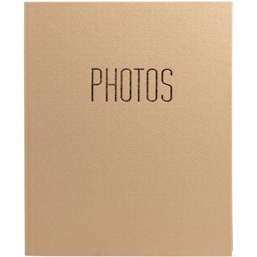 Album Photo Classeur 60 Pages Noires Officebyme - Beige