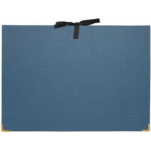 Exacompta - Trieur 18 compartiments OfficeByMe - Bleu - Carton A4 - Classement et archivage