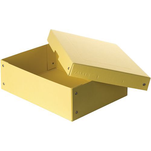 Boîte De Rangement PureBox Nature Falken - Format A4 - Carton Recyclé - Idée Cadeau Écolo