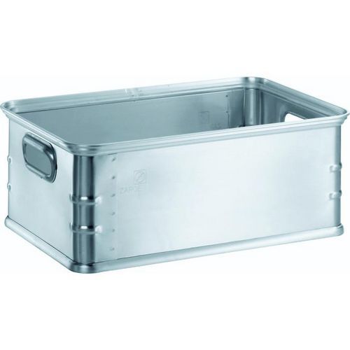 Zarges - Bac de transport K270 - 37 L - Métal Argenté - Robuste et Durable