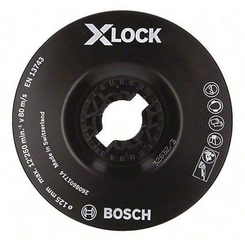 Bosch 1 Plateaux De Ponçage Souples Ã˜ 125 Mm X-lock - Bosch