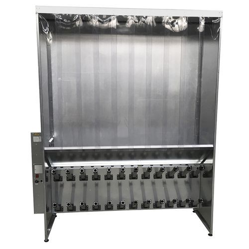 Akaze - Vestiaire Penderie Séchante avec 12 Compartiments - Acier Galvanisé - 1970x1660mm - Éco-responsable