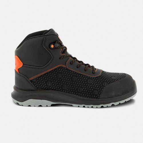 Parade - Chaussures de sécurité hautes RACER S1PS Noir Orange - Pointure 40 - Amagnétique et Non métallique